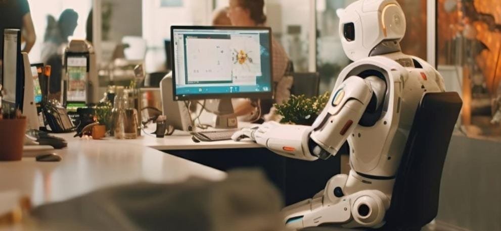 How is AI used in work?